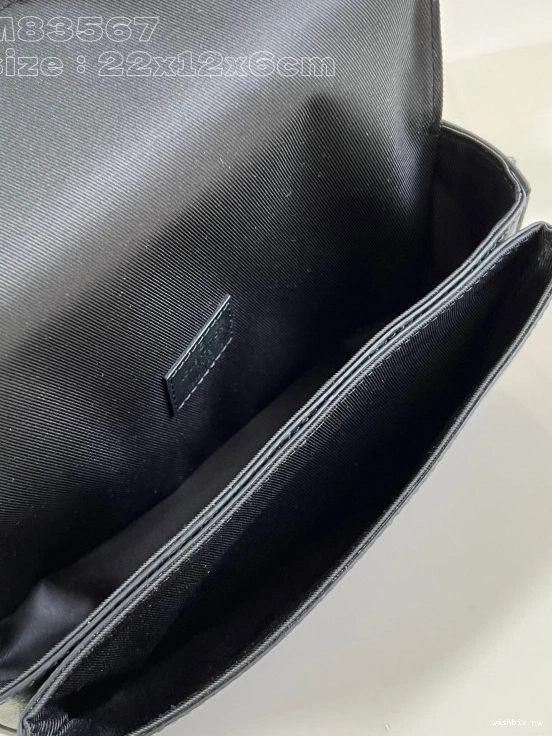 WIS LOUIS Wallet Wearable Montsouris VUITTON 1122